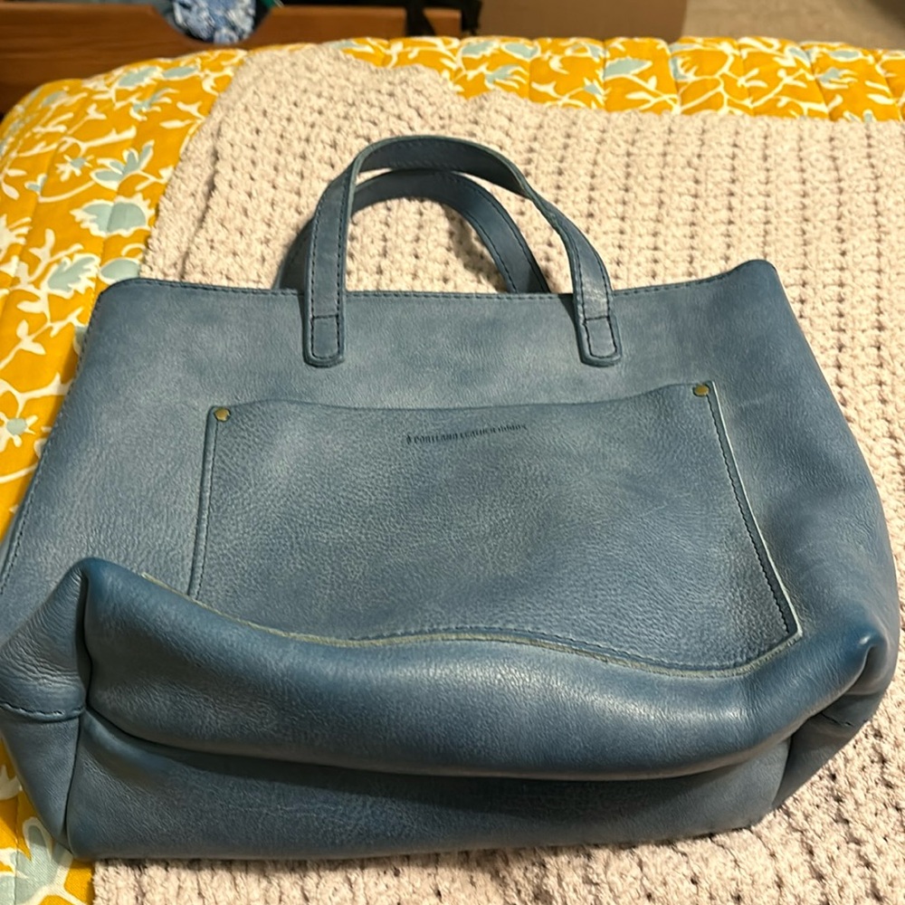 COPY - Portland Leather Goods Indigo Medium Crossbody Bag, Utility and Tassel B…